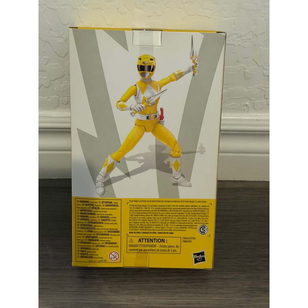 Hasbro Power Rangers Lightning Collection Mighty Morphin Yellow Ranger Trini - Picture 2 of 2